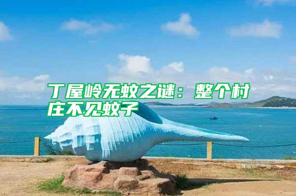 丁屋嶺無蚊之謎:整個村莊不見蚊子