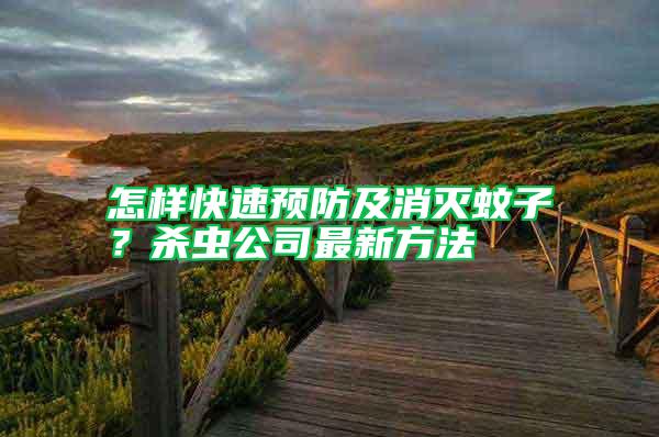 怎樣快速預防及消滅蚊子？殺蟲公司最新方法