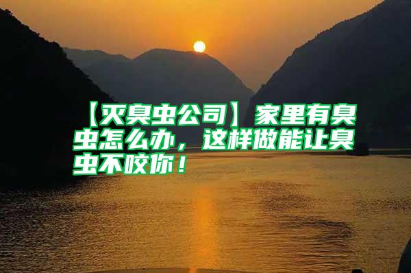 【滅臭蟲(chóng)公司】家里有臭蟲(chóng)怎么辦，這樣做能讓臭蟲(chóng)不咬你！