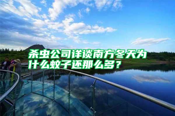 殺蟲(chóng)公司詳談南方冬天為什么蚊子還那么多？